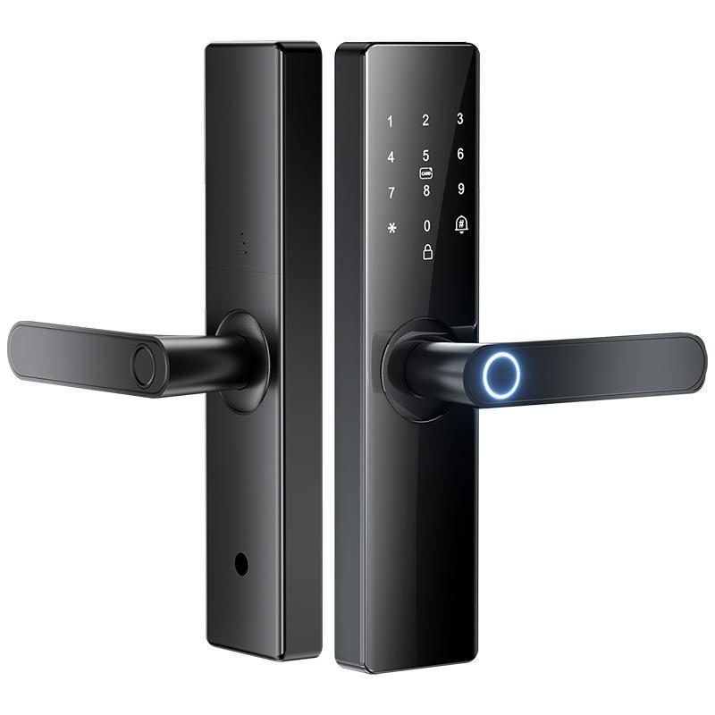 Serrure Connectée WiFi Avec Empreinte Digitale Et Code Sécurisé Pour Une Protection Maximale